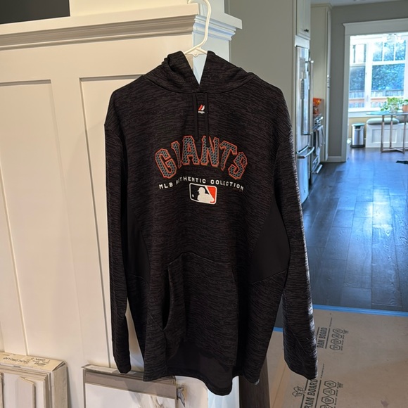 Majestic San Francisco Team Issued Hoodie XL - Picture 1 of 1